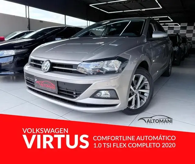 Carro Volkswagen Virtus 2020 1.0 200 TSI Comfortline (Flex) (Aut)
