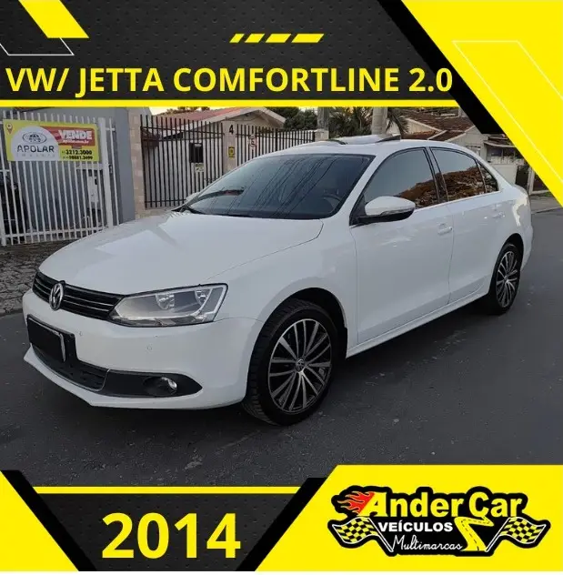 Carro Volkswagen Jetta 2014 2.0 Comfortline (Flex)