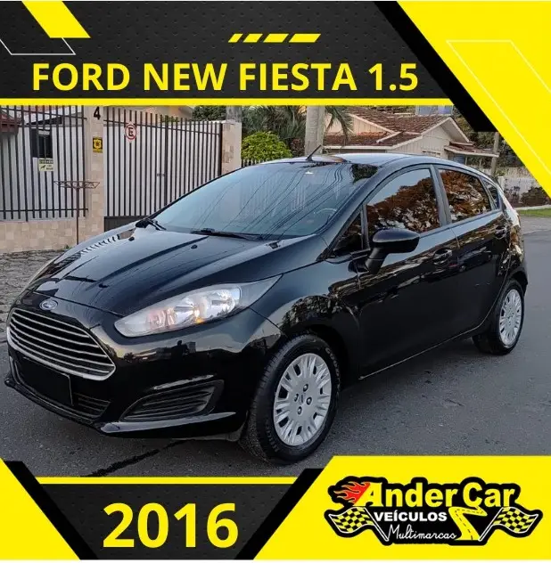 Carro Ford New Fiesta Hatch 2016 New Fiesta S 1.5 16V