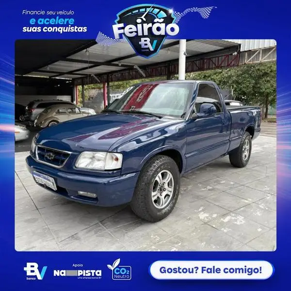 Carro Chevrolet S10 Cabine Simples 1998 S10 Champ 4x2 4.3 SFi V6 (Cab Simples)
