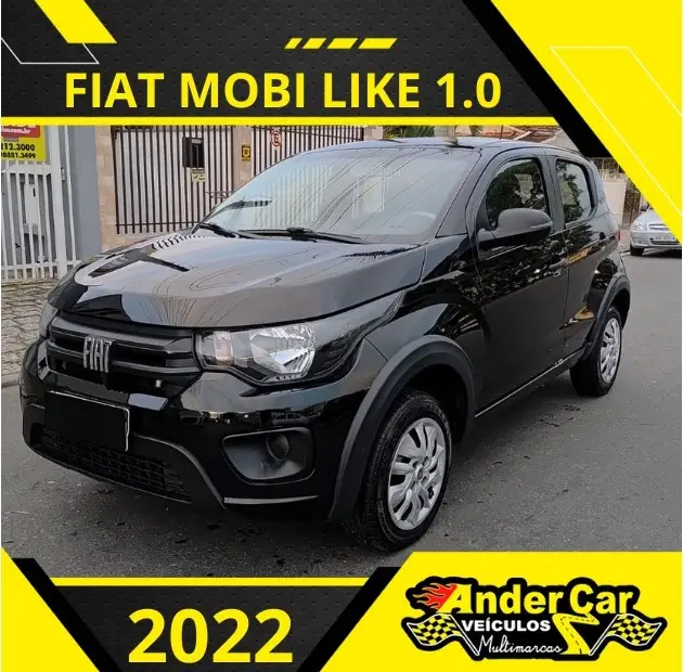 Carro Fiat Mobi 2022 Like 1.0 (Flex)