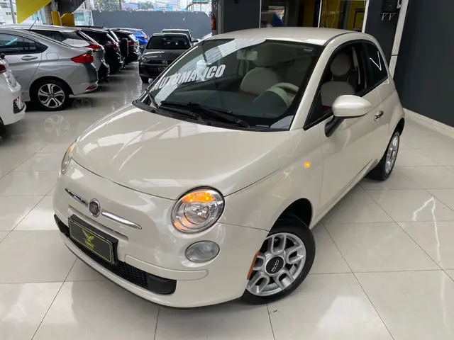 Carro Fiat 500 2012 Cult Dualogic 1.4 8V