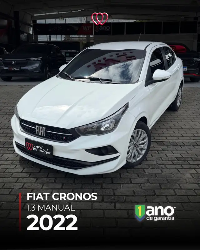 Carro Fiat Cronos 2022 Drive 1.3