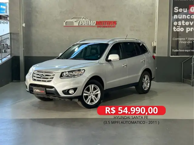Carro Hyundai Santa Fe 2011 GLS 3.5 V6 4x4 5L