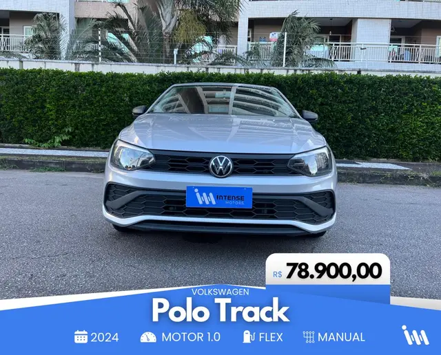Carro Volkswagen Polo 2024 Track 1.0 Flex 12V 5p