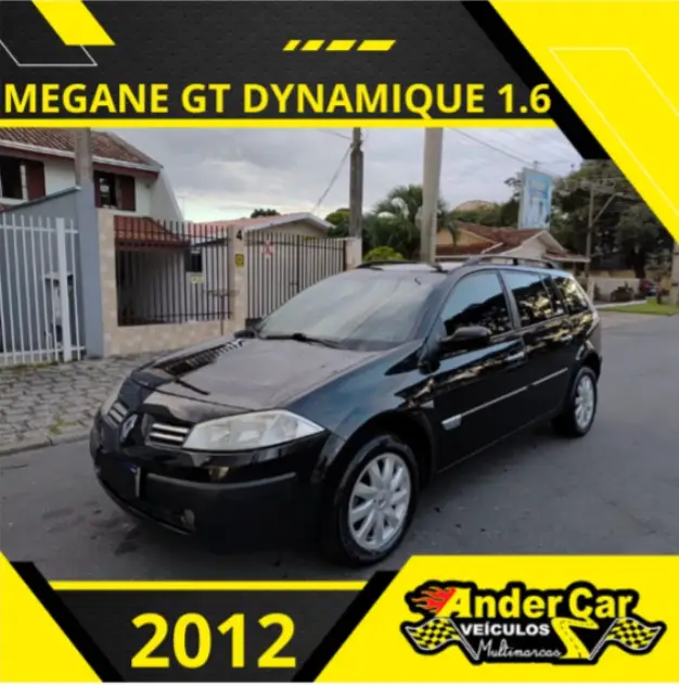Carro Renault Megane Grand Tour 2012 Mégane Grand Tour Dynamique 1.6 16V (flex)