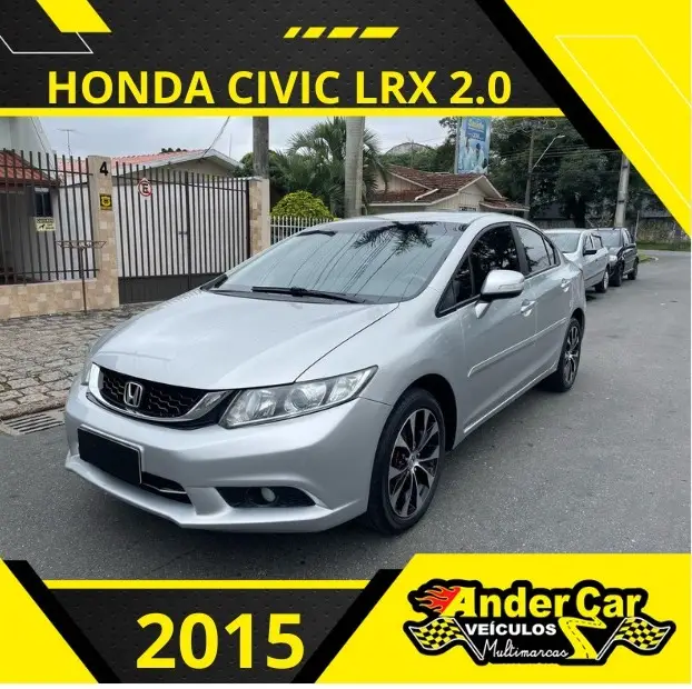 Carro Honda Civic 2015 LXR 2.0 i-VTEC (Aut) (Flex)