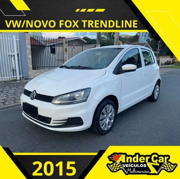 Carro Volkswagen Fox 2015 Trendline 1.0 TEC (Flex)