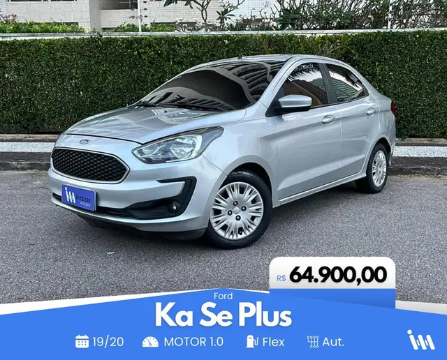 Carro Ford Ka Sedan 2020 SE Plus 1.5 12v (Flex)