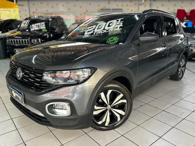 Carro Volkswagen T-Cross 2021 1.0 200 TSI Comfortline (Aut) (Flex)