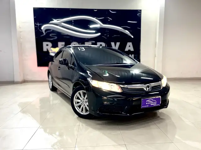 Carro Honda Civic 2013 New  LXS 1.8 16V i-VTEC (Aut) (Flex)