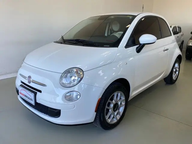 Carro Fiat 500 2015 Cult Dualogic 1.4 Evo (Flex)