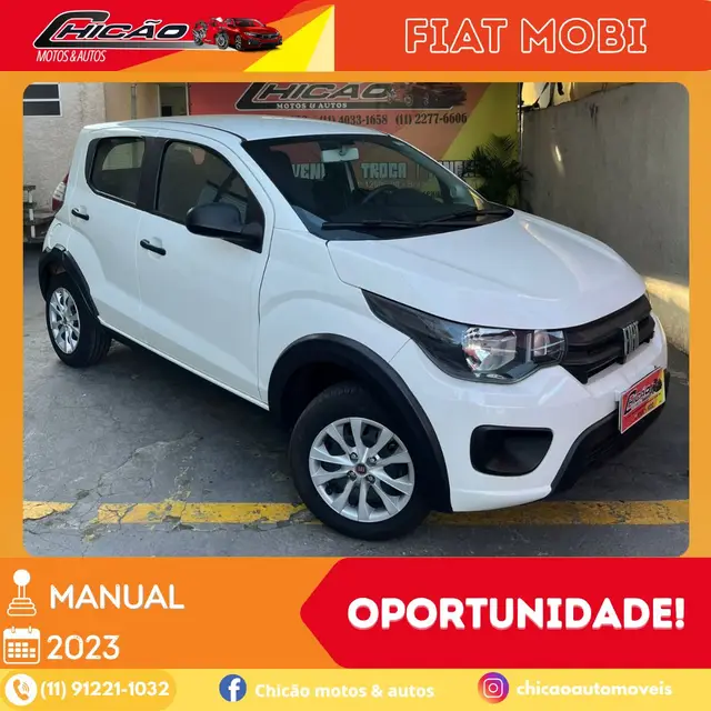 Carro Fiat Mobi 2023 Like 1.0 (Flex)