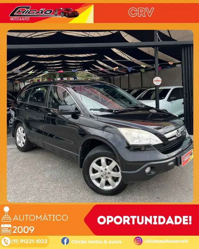 Carro Honda CR-V 2009 EXL 4x4 2.0 16V (aut)