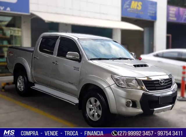 Carro Toyota Hilux Cabine Dupla 2012 Hilux 3.0 TDI 4x4 CD SRV (Aut)