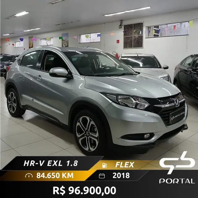 Carro Honda HR-V 2018 EXL CVT 1.8 I-VTEC FlexOne