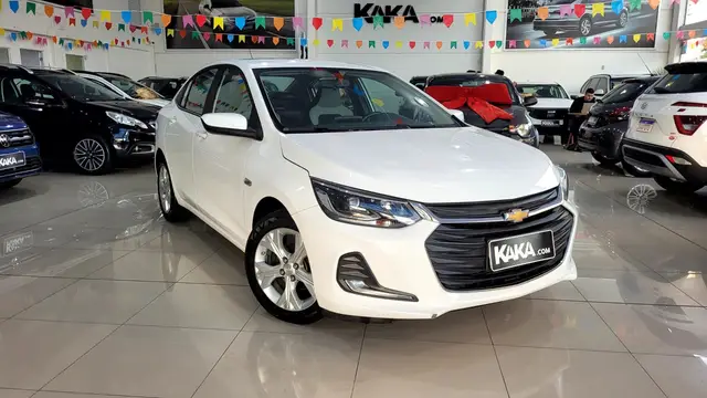 Carro Chevrolet Onix Plus 2021 1.0 Premier Turbo Flex (Aut)