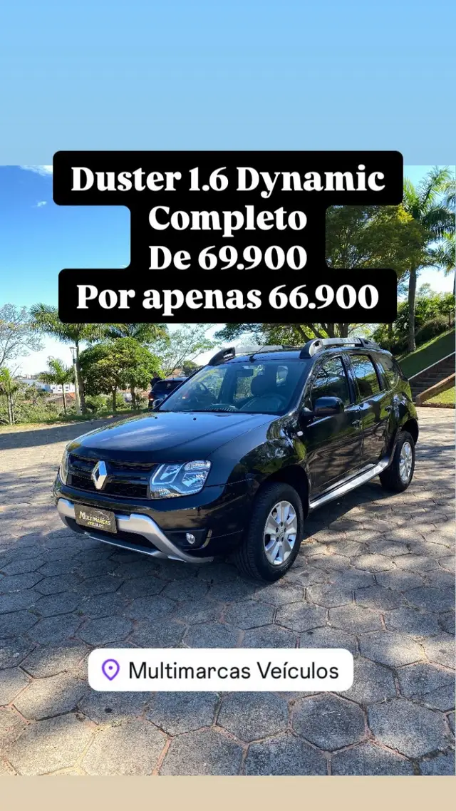 Carro Renault Duster 2017 1.6 16V Dynamique (Flex)