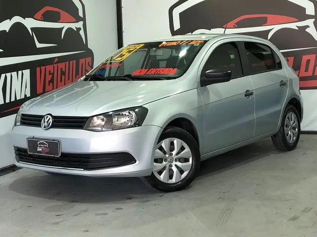 Carro Volkswagen Gol 2015 1.0 MPI Trendline 12V 5p (Flex)