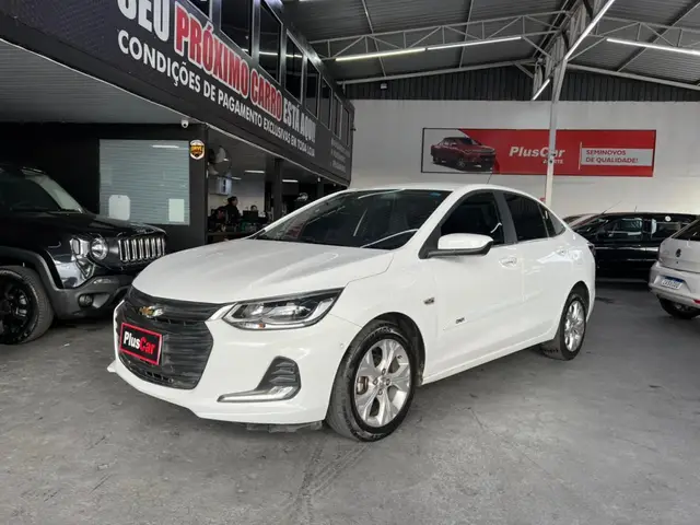 Carro Chevrolet Onix Plus 2020 1.0 Premier Turbo Flex (Aut)