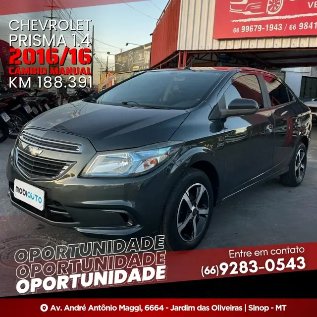 Carro Chevrolet Prisma 2016 1.4 LT SPE/4