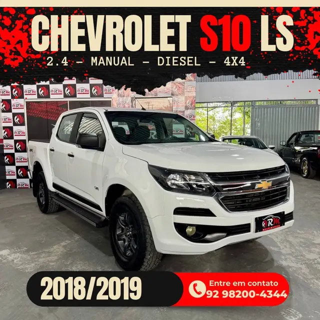 Carro Chevrolet S10 Cabine Simples 2019 S10 2.8 CTDi LS 4WD (Diesel)