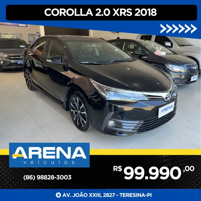 Carro Toyota Corolla 2018 2.0 XRS Multi-Drive S (Flex)