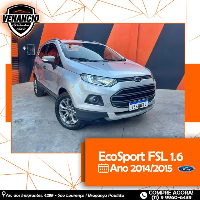 Carro Ford EcoSport 2015 Ecosport Freestyle 1.6 16V (Flex)