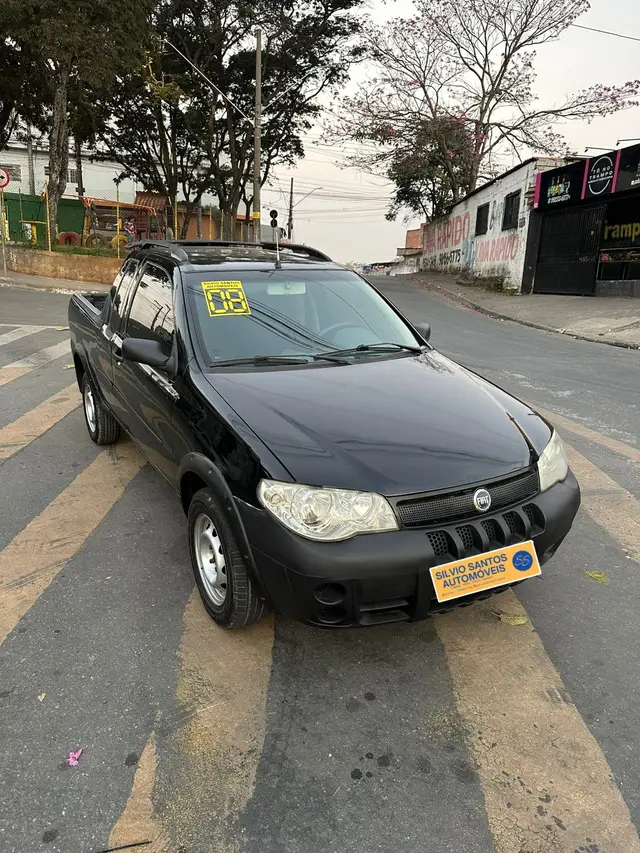 Carro Fiat Strada 2008 Trekking 1.4 (Flex) (Cabine Estendida)