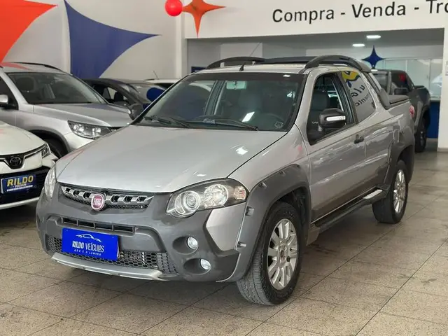 Carro Fiat Strada 2016 Adv. Ext. 1.8 LOCKER Dual.Flex CE