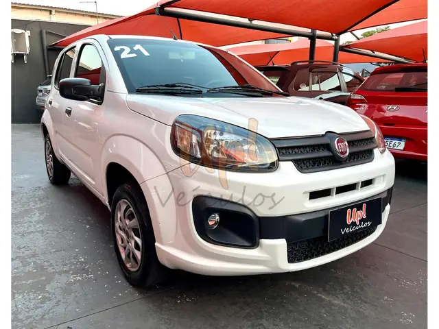 Carro Fiat Uno 2021 Attractive 1.0