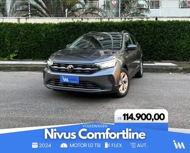 Carro Volkswagen Nivus 2024 Comfortline 200 TSI