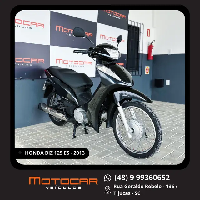 Moto Honda Biz 125i 2013 ES