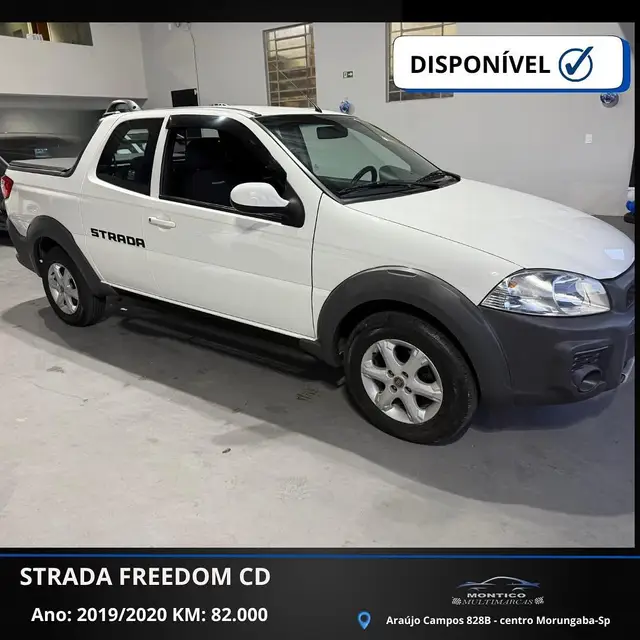 Carro Fiat Strada 2020 Freedom 1.4 CD (Flex)