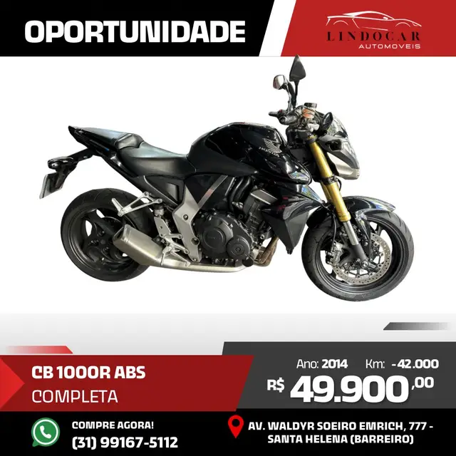 Moto Honda CB 1000R 2014 (ABS)