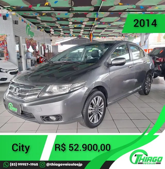 Carro Honda City 2014 EX 1.5 CVT (Flex)