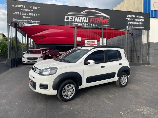 Carro Fiat Uno 2016 Way 1.0 8V (Flex) 4p