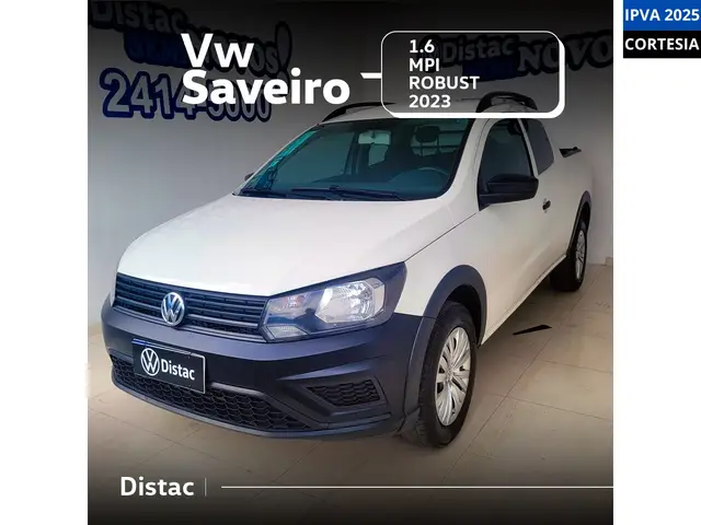Carro Volkswagen Saveiro 2023 Robust 1.6 MSI CD (Flex)