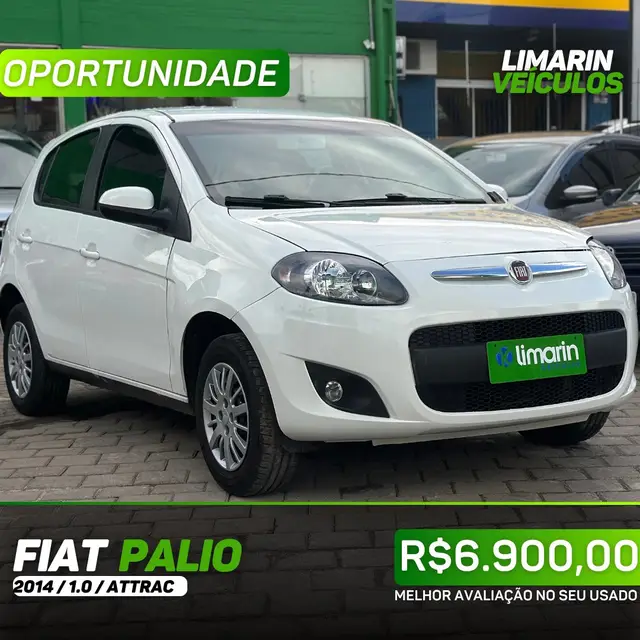 Carro Fiat Palio 2014 Attractive 1.0 8V (Flex)