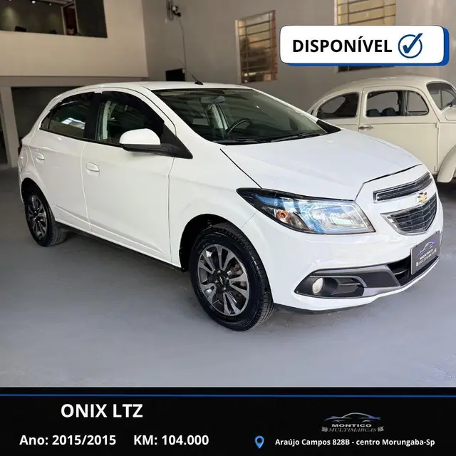 Carro Chevrolet Onix 2015 1.4 LTZ SPE/4 (Aut)