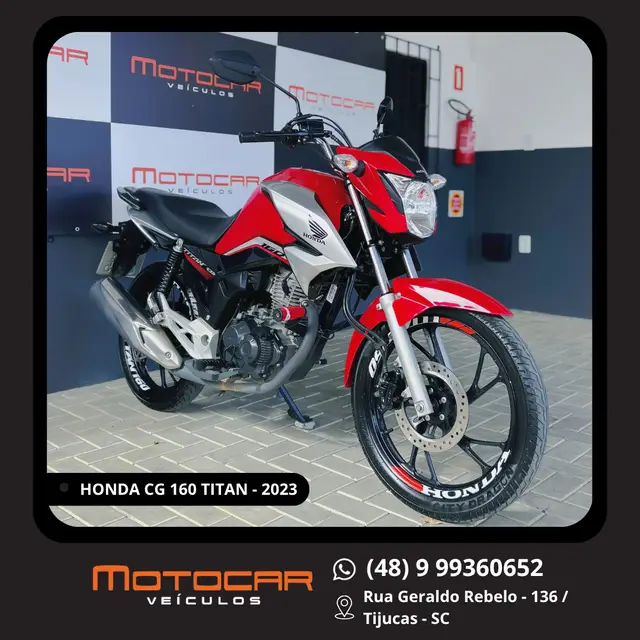 Moto Honda CG 160 2023 Titan