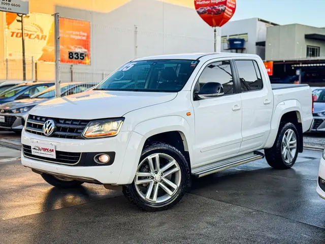 Carro Volkswagen Amarok 2015 2.0 CD 4x4 TDi Highline (Aut)