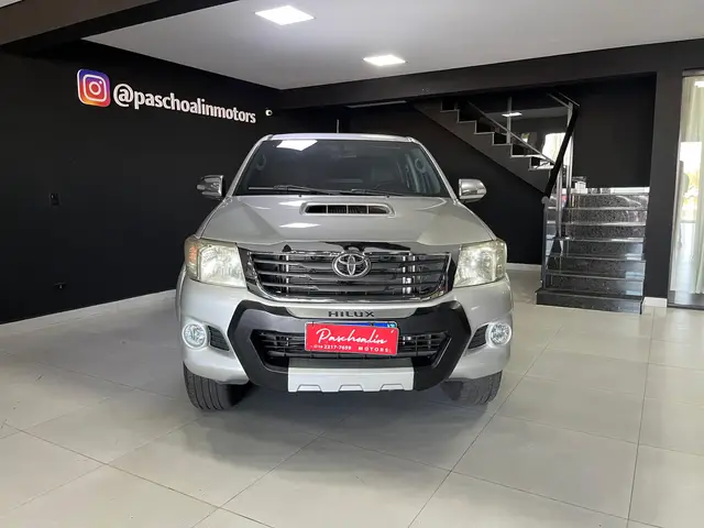 Carro Toyota Hilux Cabine Dupla 2012 Hilux 3.0 TDI 4x4 CD SRV (Aut)