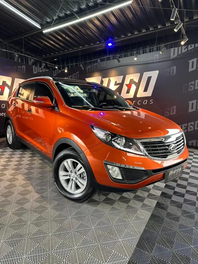 Carro Kia Sportage 2014 EX 2.0 4X2 (Aut)  (Flex) P589