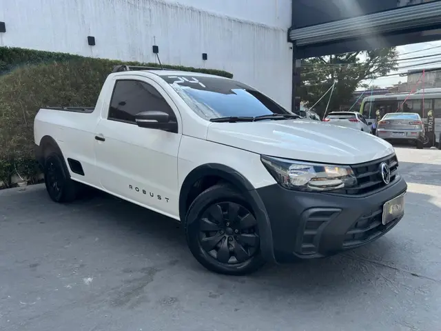 Carro Volkswagen Saveiro 2024 Robust CS 1.6