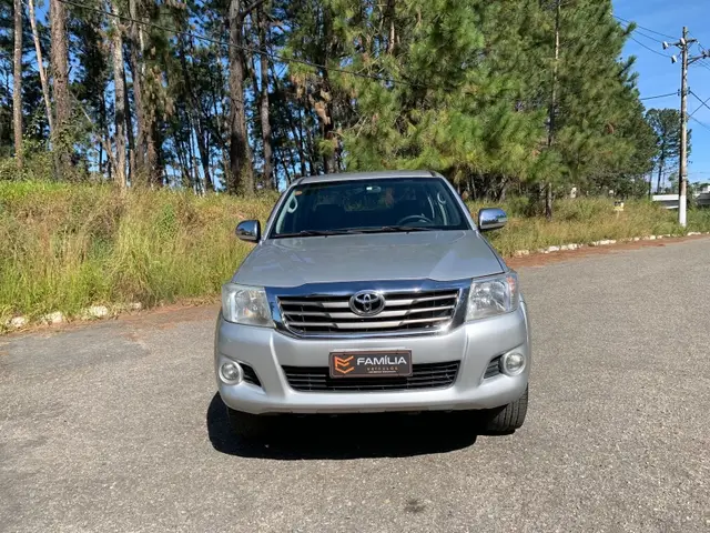 Carro Toyota Hilux Cabine Dupla 2013 Hilux 2.7 SRV CD 4x4 (Flex) (Aut)