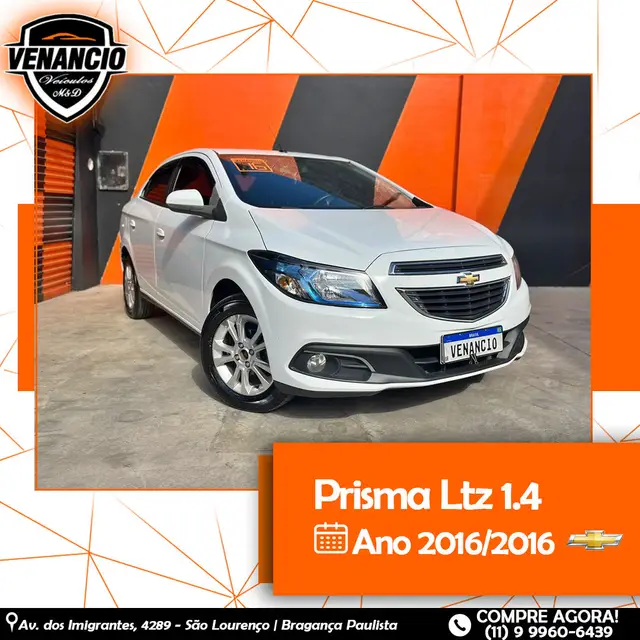 Carro Chevrolet Prisma 2016 1.4 LTZ SPE/4
