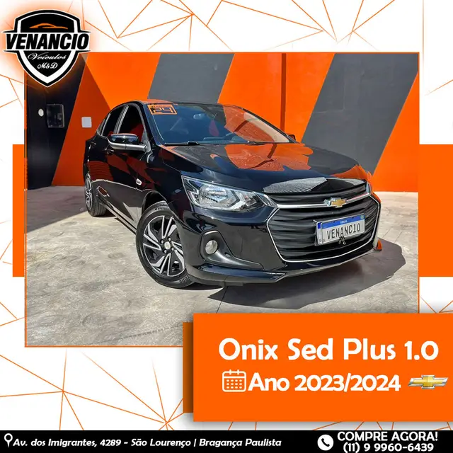 Carro Chevrolet Onix Plus 2024 LT 1.0