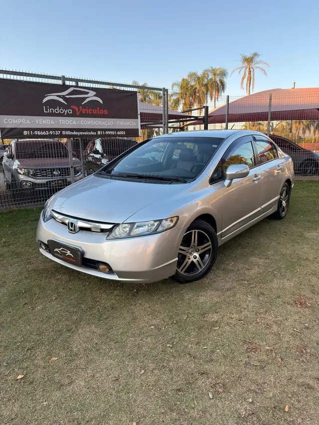 Carro Honda Civic 2008 New  EXS 1.8 16V (Aut) (Flex)