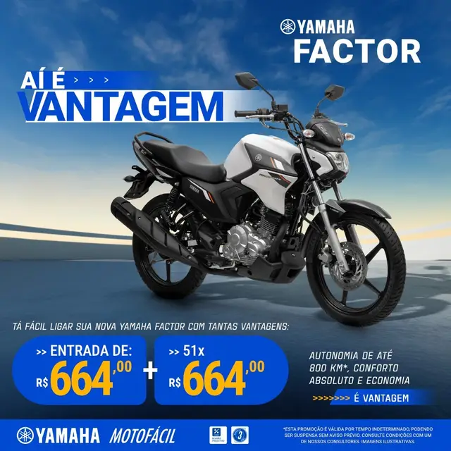 Moto Yamaha YBR 150 Factor 2025 ED